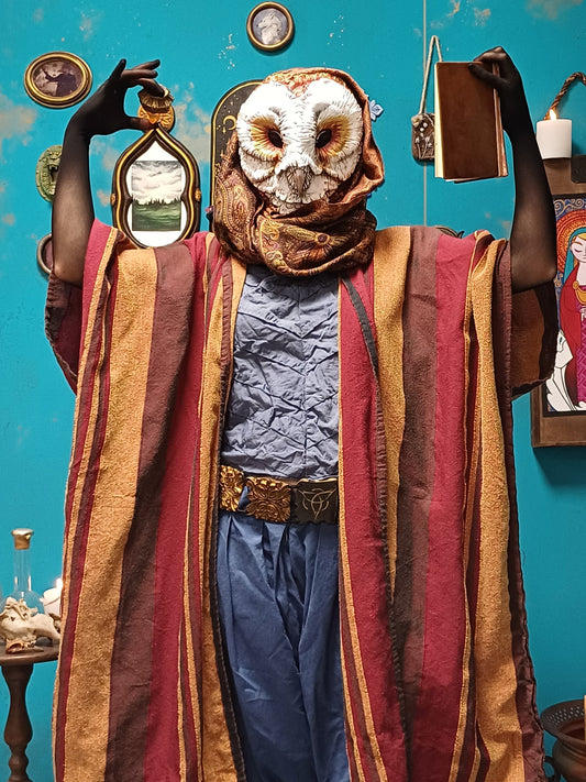 Hauntingly Beautiful Resin Masks and Costumes for an Epic Halloween