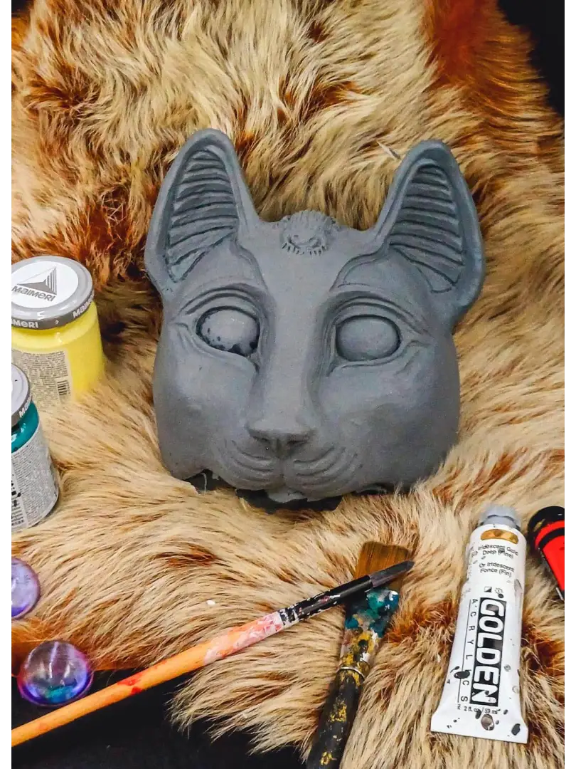 Bastet Blank Mask - Ready to Ship - Original Masks