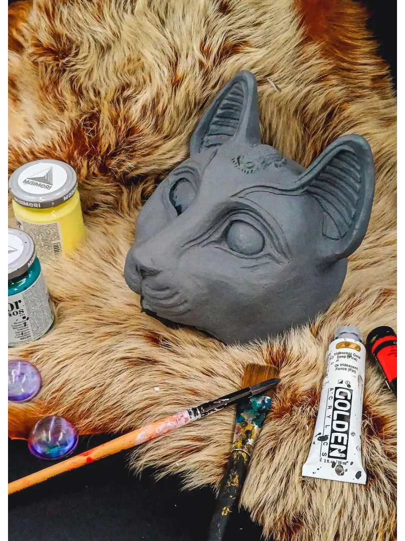 Bastet Blank Mask - Ready to Ship - Original Masks