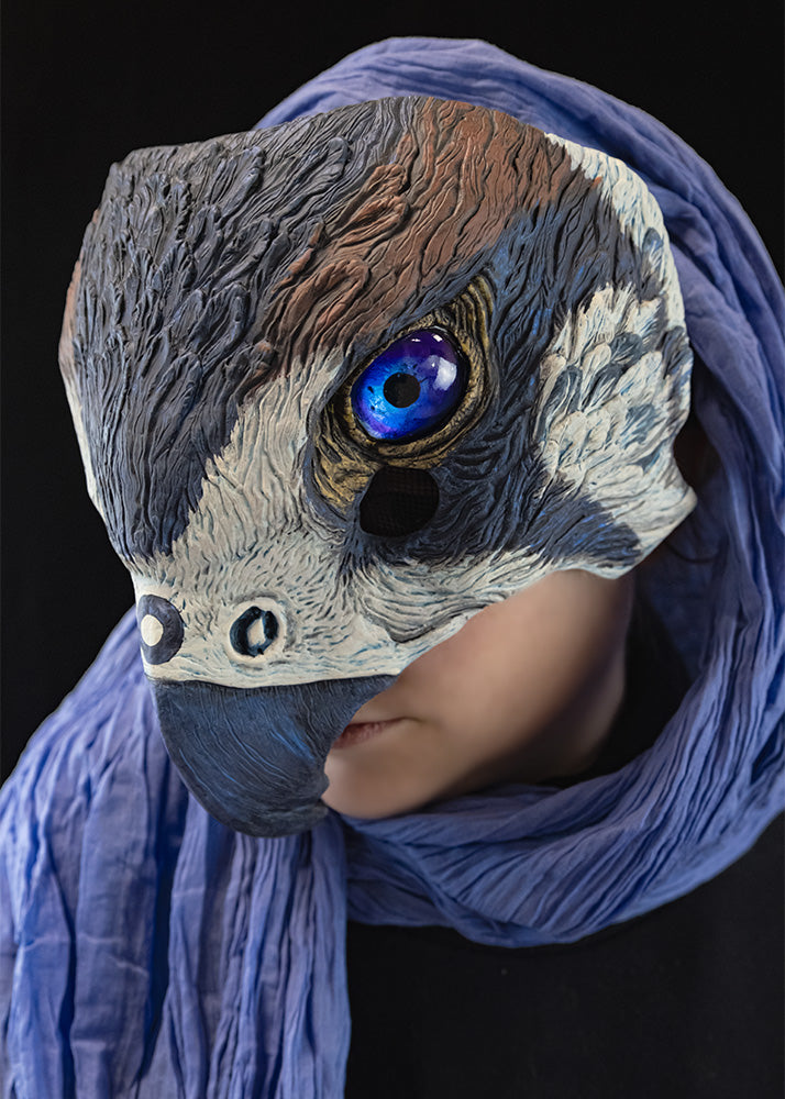 Hawk Resin Blank Mask - Ready to Ship