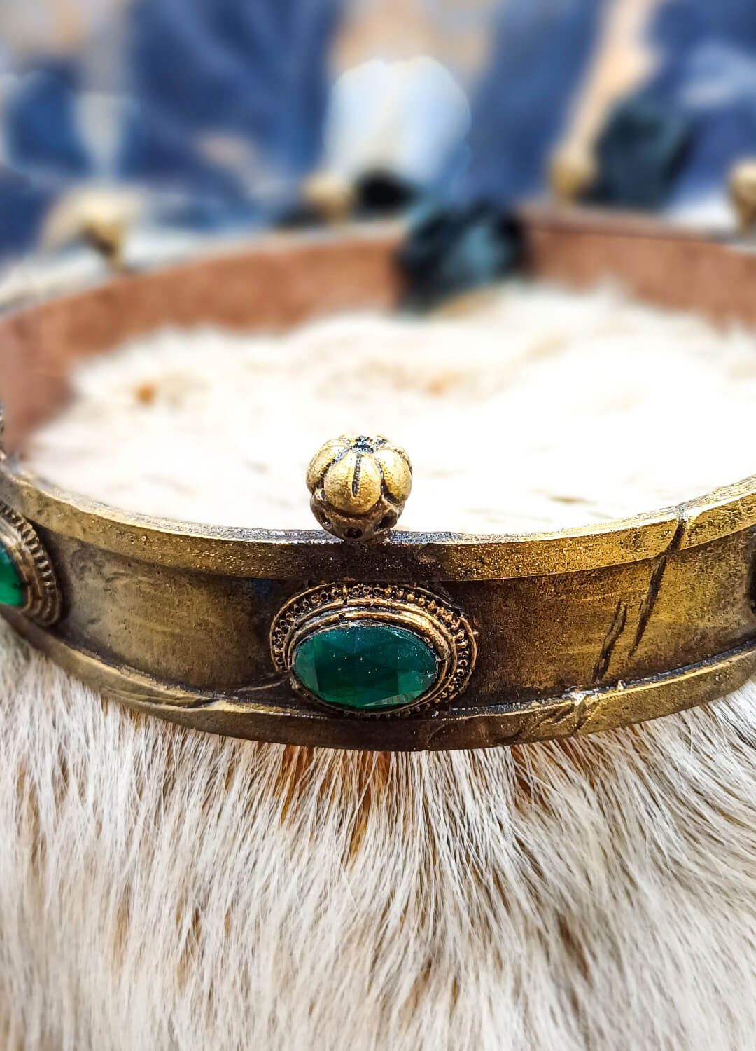 Fantasy crown inspired by Robin Hood, Lady Marian design, artisan made
