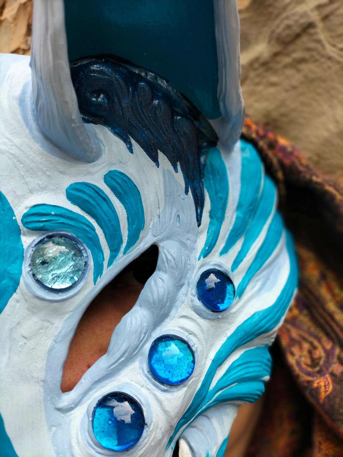 Wind Kitsune Mask