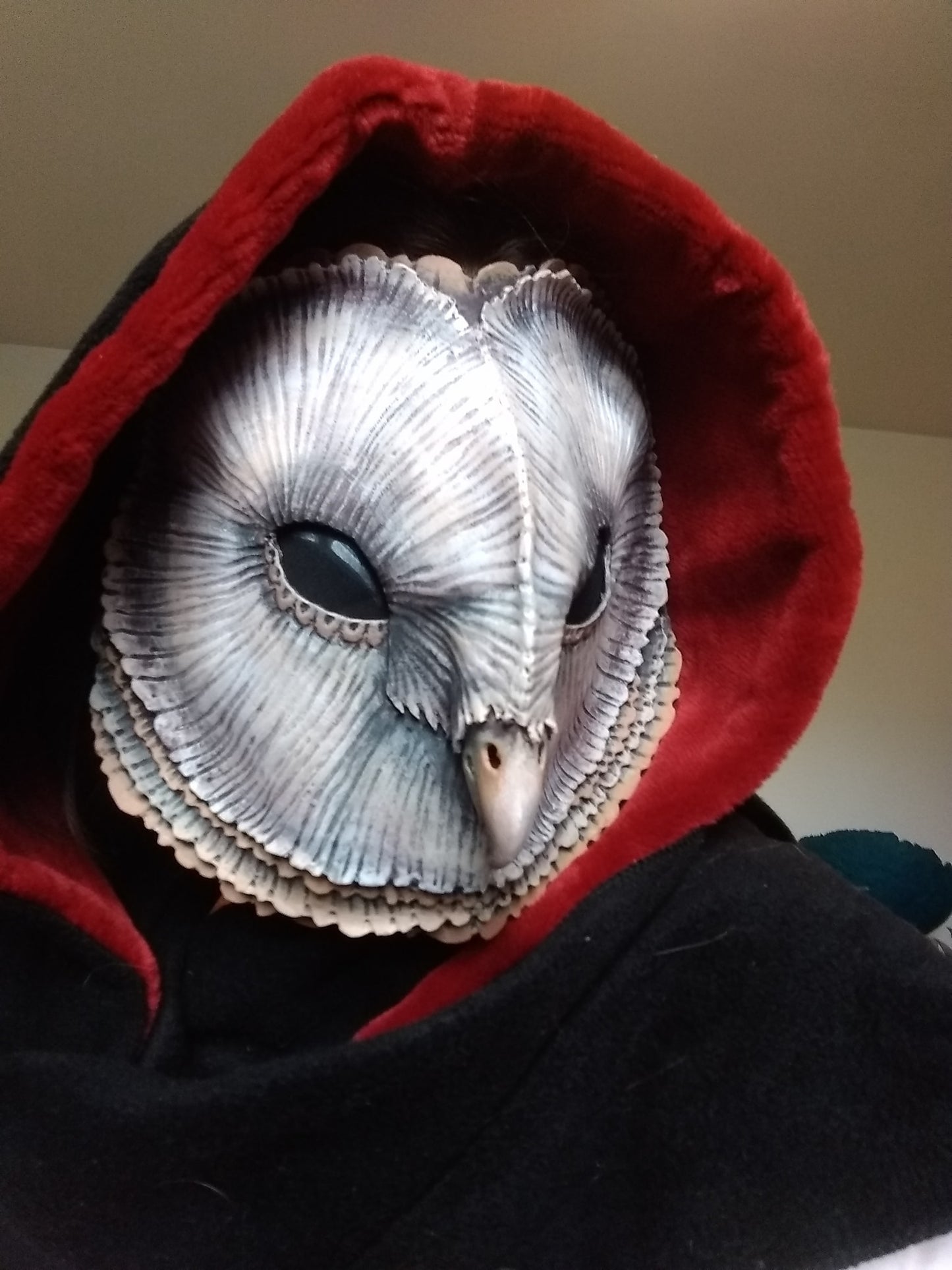 Learn how to craft your own barn owl mask with easy guide.