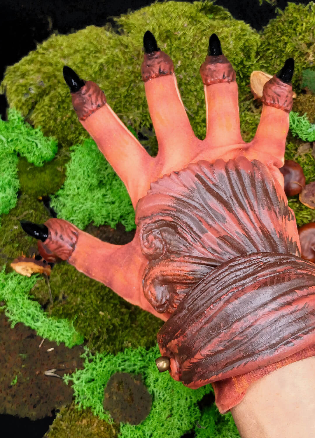 Custom tiger claws gloves, various color options for cosplay and LARP