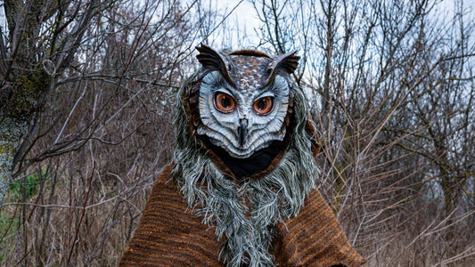 How to make an Owl mask for adults and kids.