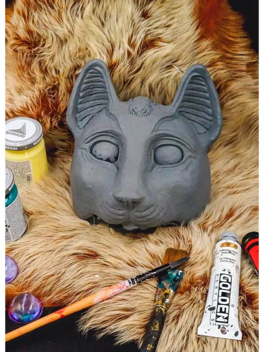 Bastet Blank Mask - Ready to Ship - Original Masks