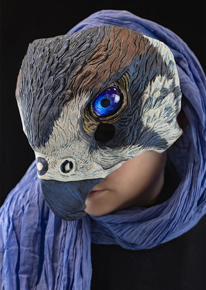 Hawk Resin Blank Mask - Ready to Ship