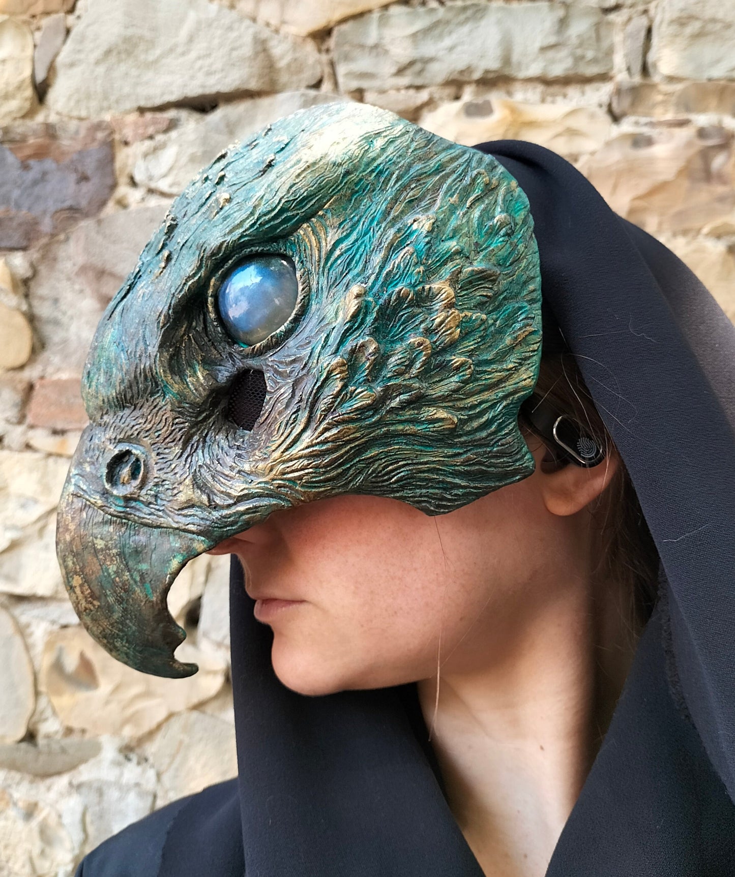Hawk Resin Blank Mask - Ready to Ship