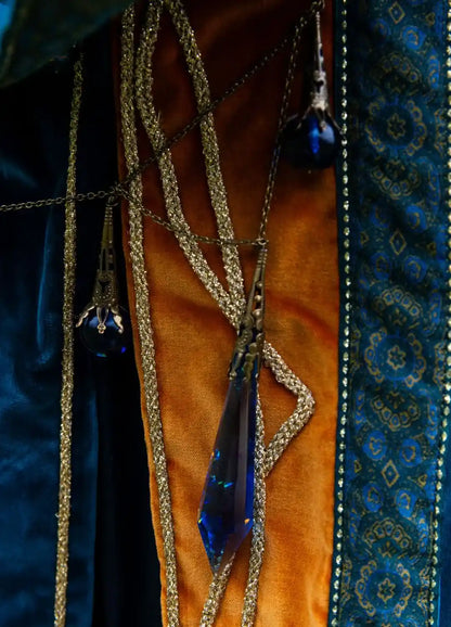 Custom handmade LARP gear tunic with bolero and detachable sleeves.