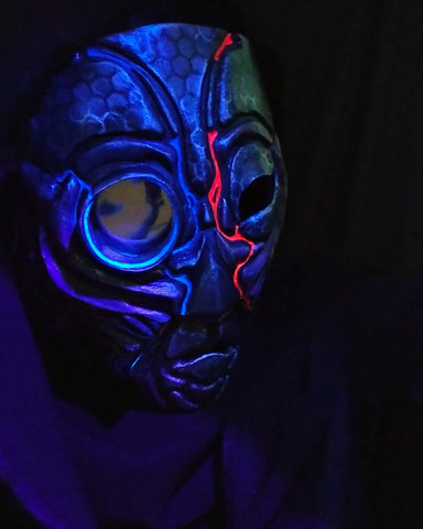 Hauntingly Beautiful Resin Masks and Costumes for an Epic Halloween
