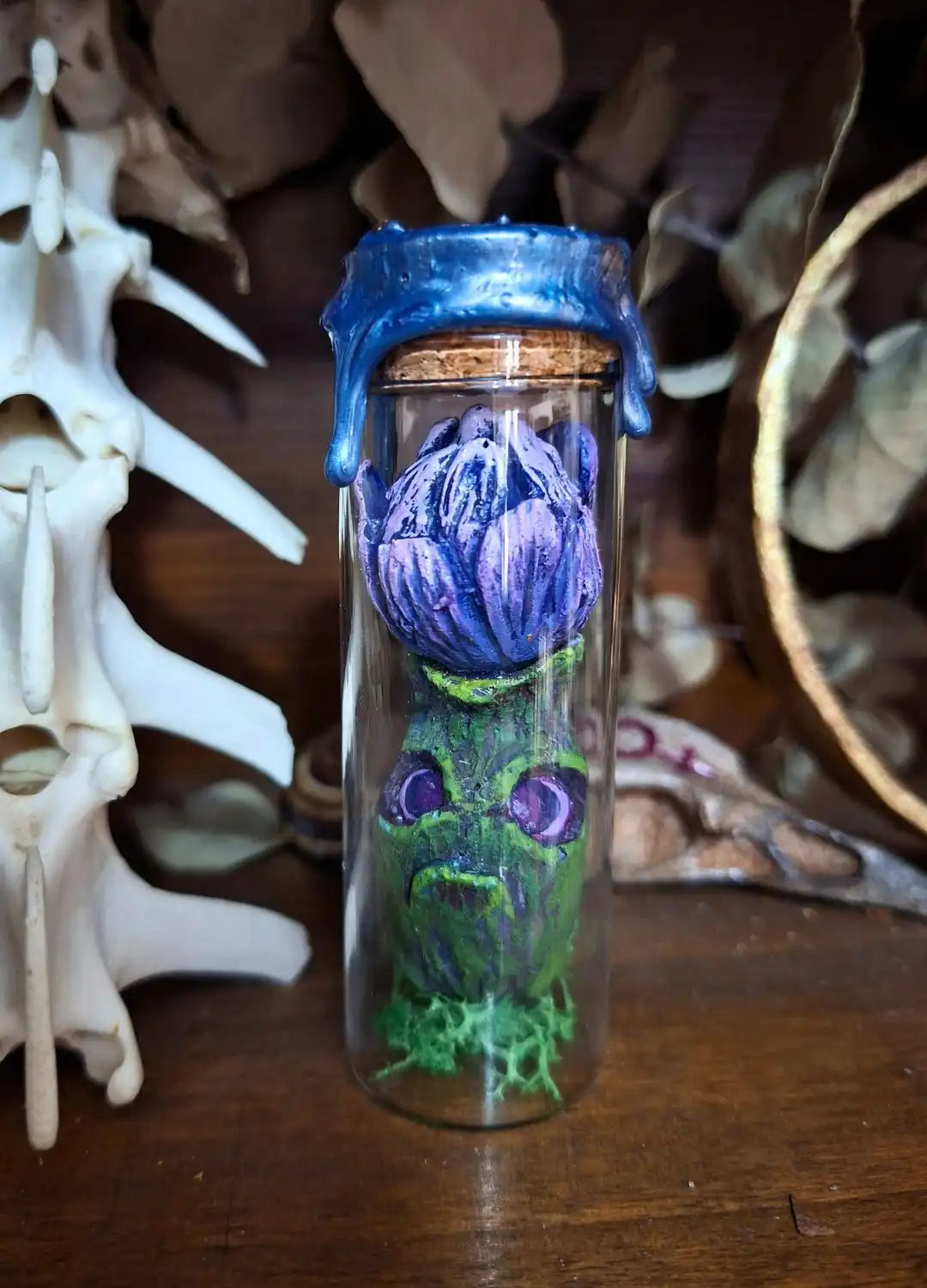 Apothecary Mandrakes – Bottled Fantasy Botanical Specimens