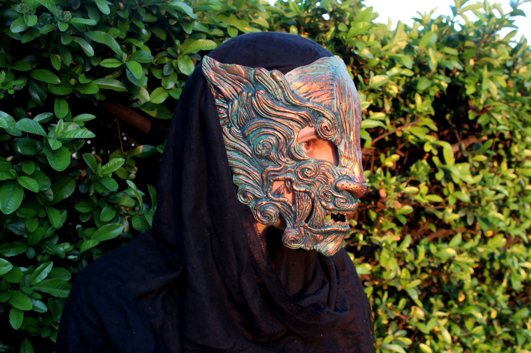 Oni Mask – Red Demon – Chimerical Dragonfly