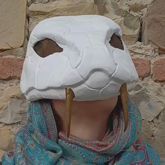 Elegant Nara Desert Snake Mask – Inspired by desert aesthetics and mystical traditions