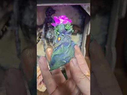 360 degree showcase of the Lumen Mandrake with illuminated flower and fantasy botanical details.